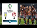 Aston Villa vs Olympiakos 2-4 Highlights | Europa Conference League Semifinal - 2023/2024