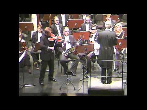 Harberg viola concerto 1st movt cadenza, Brett Deubner viola with Thuringer Symphoniker
