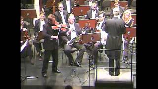 Harberg viola concerto 1st movt cadenza, Brett Deubner viola with Thuringer Symphoniker
