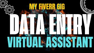 Expert Virtual Assistant: Data Entry, Web Research & Mining