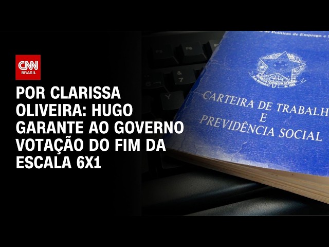 Hugo Motta garante ao governo votação do fim da escala 6x1 | LIVE CNN