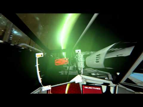 Dreadnought Class Spaceship - CDF Golaith - Ghostship real-time Pilot Flyby