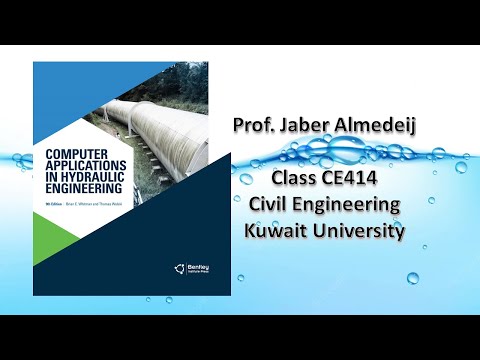 Lecture 14 (Water Supply System 5/7)