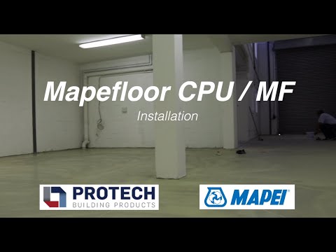 Protech - Mapei CPU Floor Installation