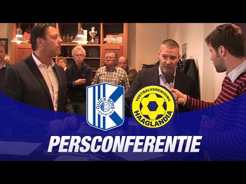Persconferentie Quick Boys - Haaglandia
