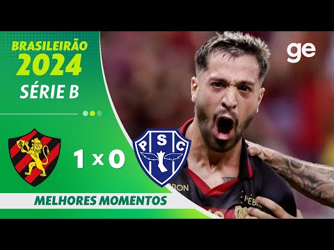 Gols e lances de Sport x Paysandu