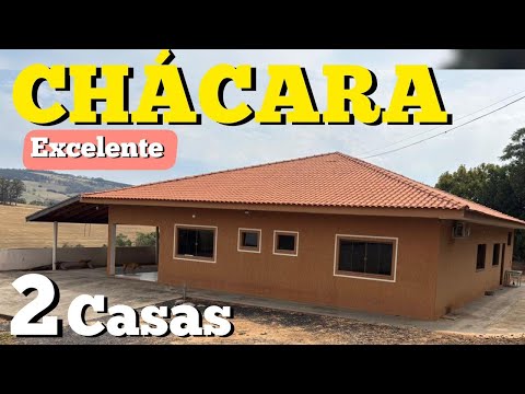 CHÁCARA COM 2 CASAS DE ALTO PADRÃO NO PARANÁ R$649mil