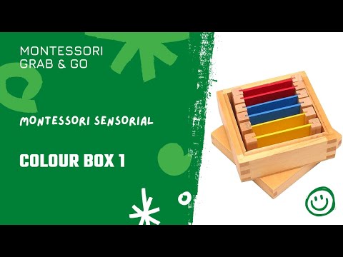 Montessori Colour Box 1 Presentation