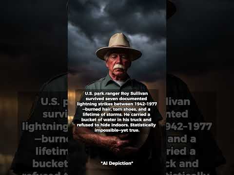 ⚡ Roy Sullivan The Human Lightning Rod