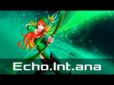 Echo.Int.ana — Windranger, Offlane (May 9, 2018) | Dota 2 patch 7.14 gameplay