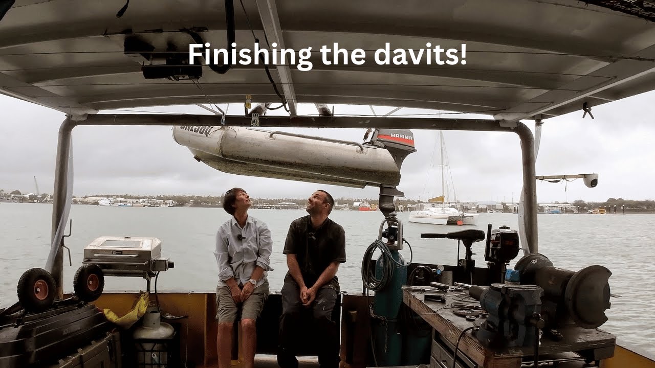 Finishing the Davits - Project Brupeg Ep. 390