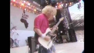 Status Quo open up Live Aid, 13th July 1985