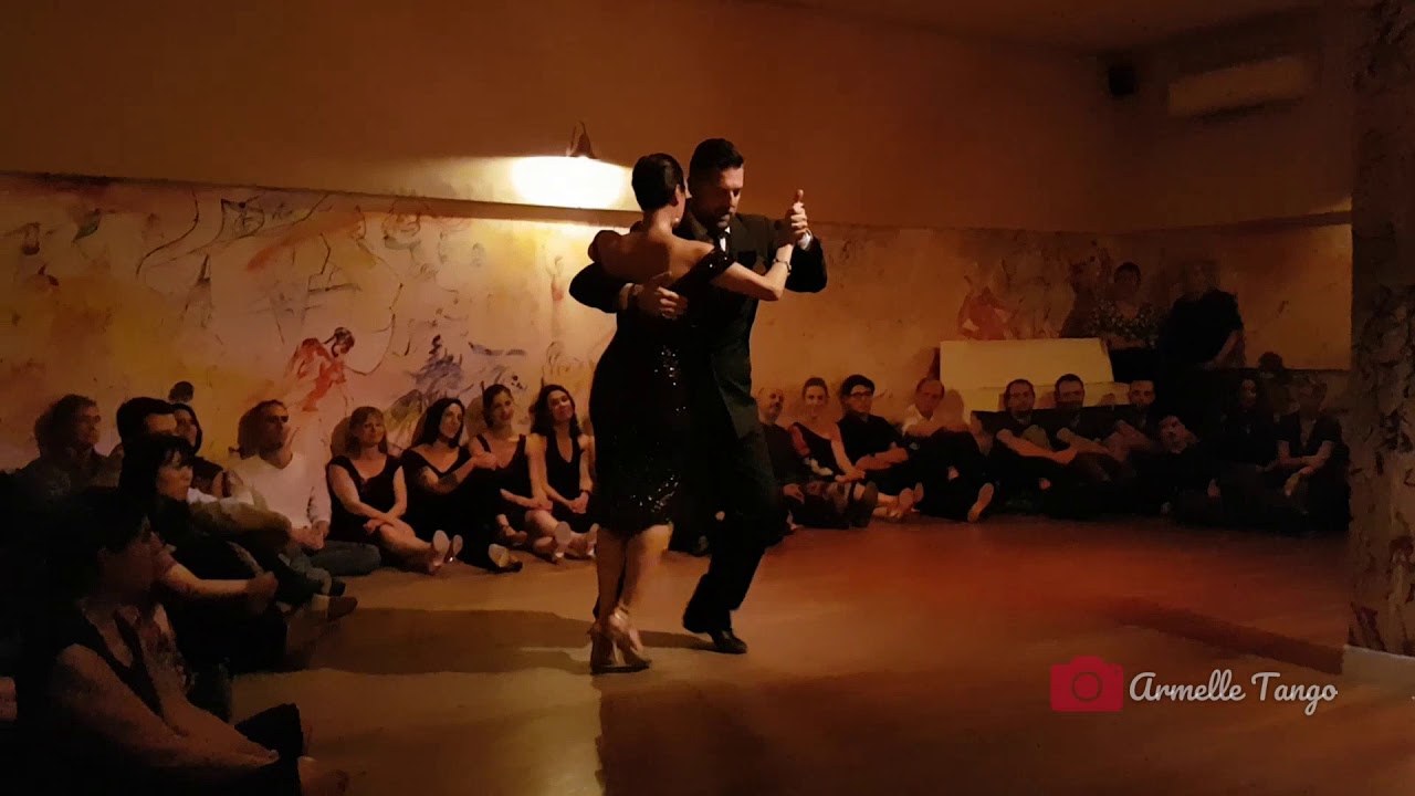 Diego Riemer y Maria Filali ❤ @ Milonga La Nocturna - La Tanguedia de Paris - DJ  Paskal
