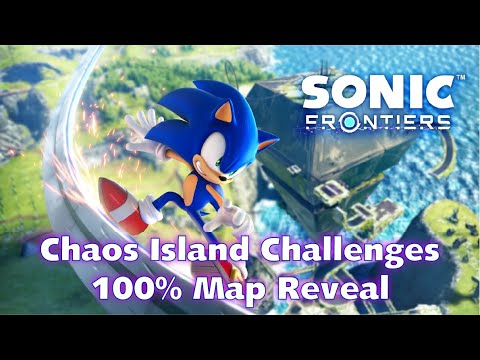 Sonic Frontiers - All 24 Chaos Island Challenges & Map Reveal (Chaos Island Explorer Trophy Guide)