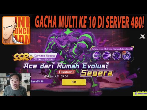 🔥🔥GACHA MULTI KE 10 DI SERVER 480!! YVMC EMANG RAJANYA TAI!! - ONE PUNCH MAN The Strongest