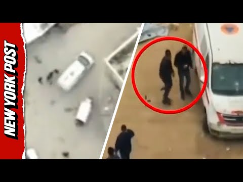 New Footage Shows Hamas Violating Ceasefire Using Ambulances to Move Weapons