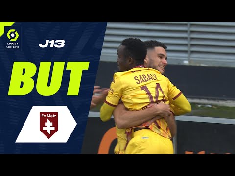 But Cheikh Tidiane SABALY (1' - FCM) FC LORIENT - FC METZ (2-3) 23/24