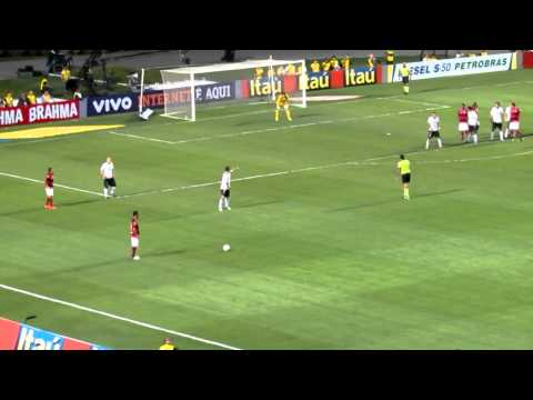 Corinthians 3 x 2 Flamengo - Gol do Flamengo - Renato Abreu