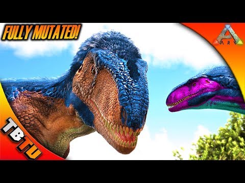 FULLY MUTATED MEGALOSAURUS! ARK MEGALOSAURUS COLOR MUTATIONS! Ark Survival Evolved - TagBackTV