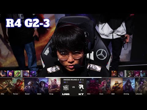 KT vs LNG - Game 3 | Day 7 LoL Worlds 2023 Swiss Stage | KT Rolster vs LNG Gaming G3 full