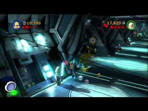 Lego Star Wars III Clone Wars Walkthrough General Grievous CH-1 Duel Of The Droids Part 1 Commentary