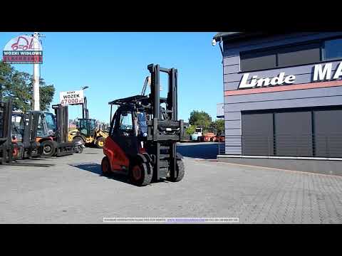 Wózek widłowy Linde H45D 02 2015 BD 4686