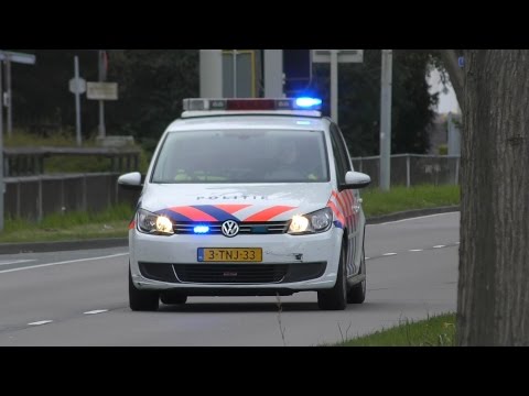 2x PRIO 1 Politie naar meldingen in Purmerend en Velsen