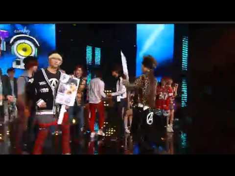 130505 SHINee & T-ara N4 dance Gentleman