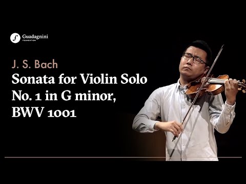 Yunfei Bai plays J. S. Bach -  Sonata for Violin Solo Nr. 1 in G minor, BWV 1001