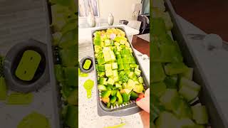 Turkish Style Shepherd Salad easily made with a Vegetable Slicer (Çoban Salatası)