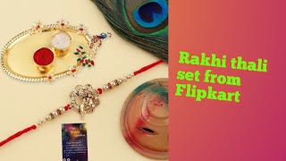 Rakhi thali set from Flipkart under rs 200 #shopping #review #viral #festival#youtubeshorts#shorts
