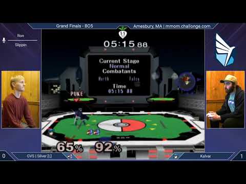 MMOM152 SSBM - GVS | Silver [L] (Falco) vs. Kalvar [W] (Marth) - Melee GF