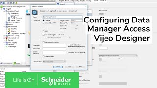 Configuring Data Manager Access in Vijeo Designer