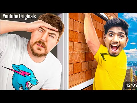 $60000 Extreme Hide and Seek - challenge with @MrBeast 