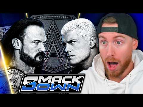 CODY RHODES VS DREW MCINTYRE WWE TITLE!!! - WWE Smackdown Live Stream: March 6th 2026
