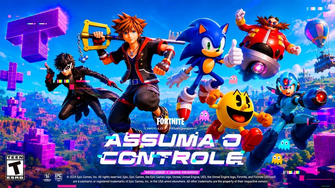 VAZOU! TRAILER OFICIAL da NOVA TEMPORADA do FORTNITE!