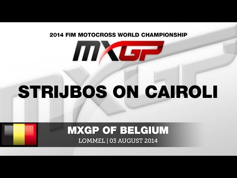 MXGP of Belgium 2014 Kevin Strijbos passes Antonio Cairoli - Motocross