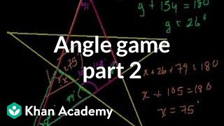 Angle Game (part 2)
