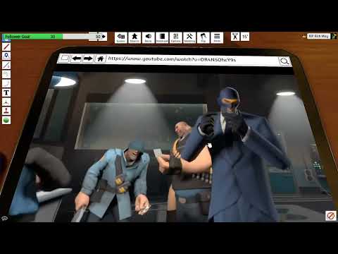 GaryD122 "Meet the Spy from Team Fortress 2 in VR"