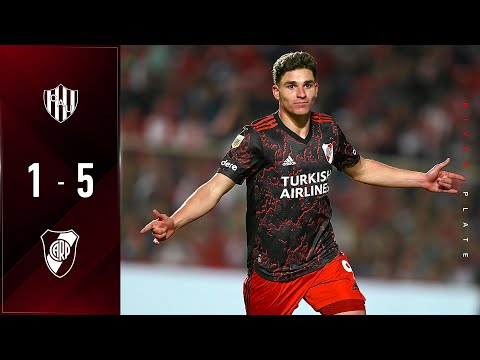 Video: River consiguió su primera alegría con una goleada