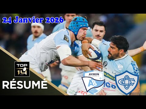 TOP14: Résumé partie complète Aviron Bayonnais vs Castres Olympique :J15 - Saison 2025/2026