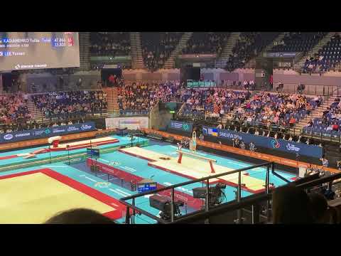 World gymnastics championships 2022 qualifying bb UKr Diana savelieva