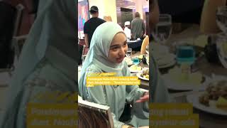 Download lagu Pandangan Nuha Bahrin tentang rakan duet, Naufal Azrin #shorts mp3