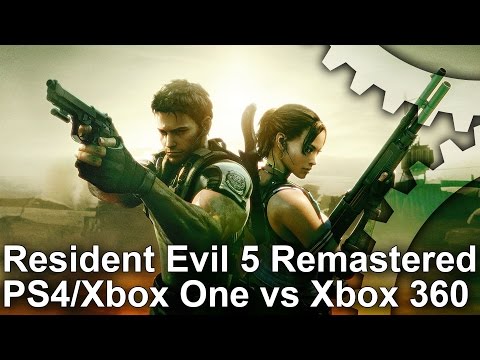 Resident Evil 5 Remastered PS4/Xbox One vs Xbox 360 Gameplay Frame-Rate Test