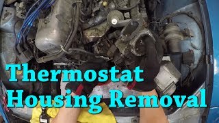 Datsun 280Z Ep.11 (1/3) Removing the Thermostat Housing