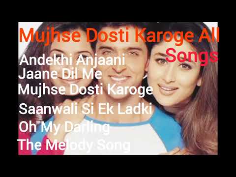 Mujhse Dosti Karoge All Songs | Hrithik Roshan | Rani Mukharji | Kareena Kapoor | Uday Chopra |