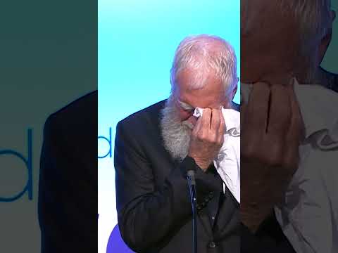 David Letterman's 5-Word Speech at the 22nd Annual Webby Awards