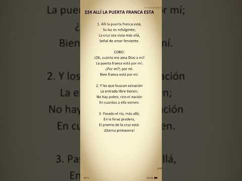 224 ALLÍ LA PUERTA FRANCA ESTÁ