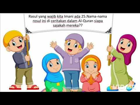 VIDEO MATERI PEMBELAJARAN BERIMAN KEPADA RASUL-RASUL ALLAH