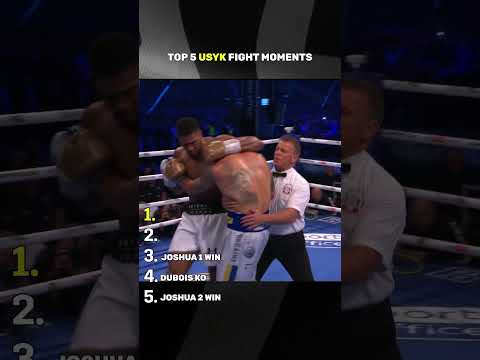 Oleksandr Usyk's Top 5 moments 👑